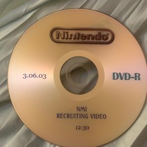 This is a 2003 recruiting video with Nintendo